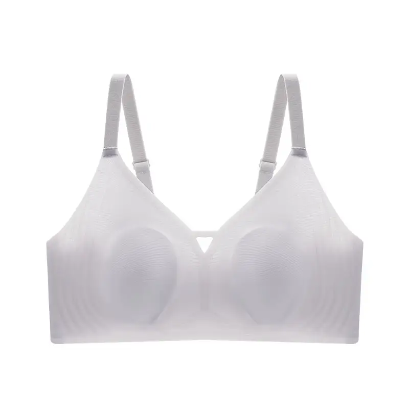 B86 Ultra-soft Thin Naked Sense Non-marking Underwear Women's Jelly Soft Support Auxilum Adjustable Non-rimless Bra