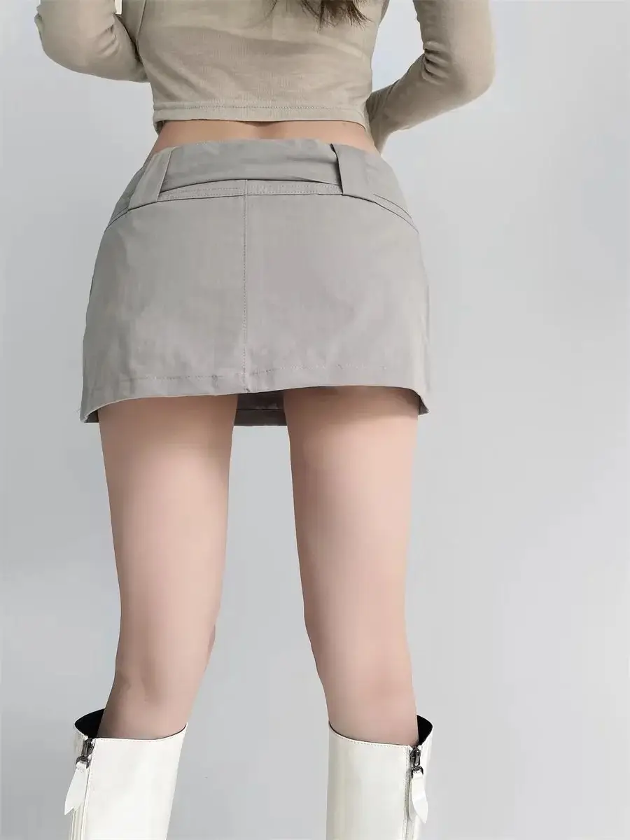 Early Autumn Long Sleeve T-Shirt with Waist Tie Back & Anti-Walking Skirt — feature 10