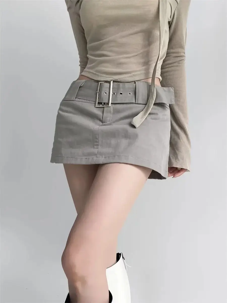 Early Autumn Long Sleeve T-Shirt with Waist Tie Back & Anti-Walking Skirt — feature 13