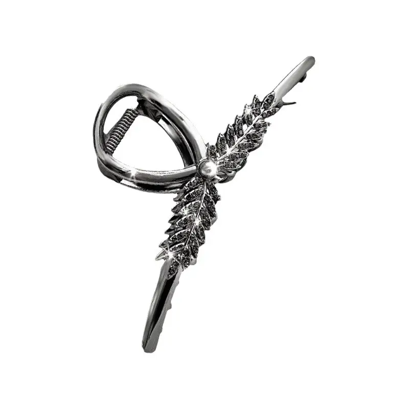 Gold Wheat Ear Hairpin Clip for Women