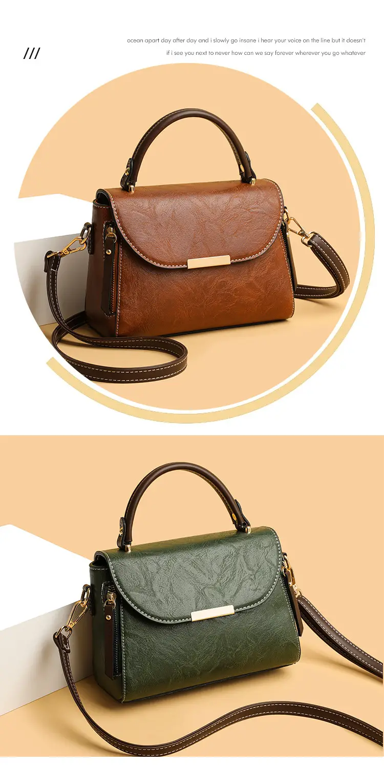 Retro Brown Crossbody Bag for Women — feature 15