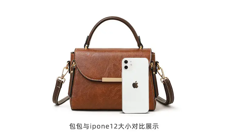 Retro Brown Crossbody Bag for Women — feature 20
