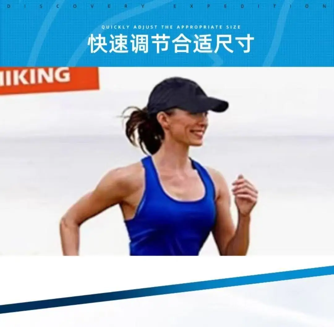Blue Baseball Cap Women Summer Sun Protection — feature 9