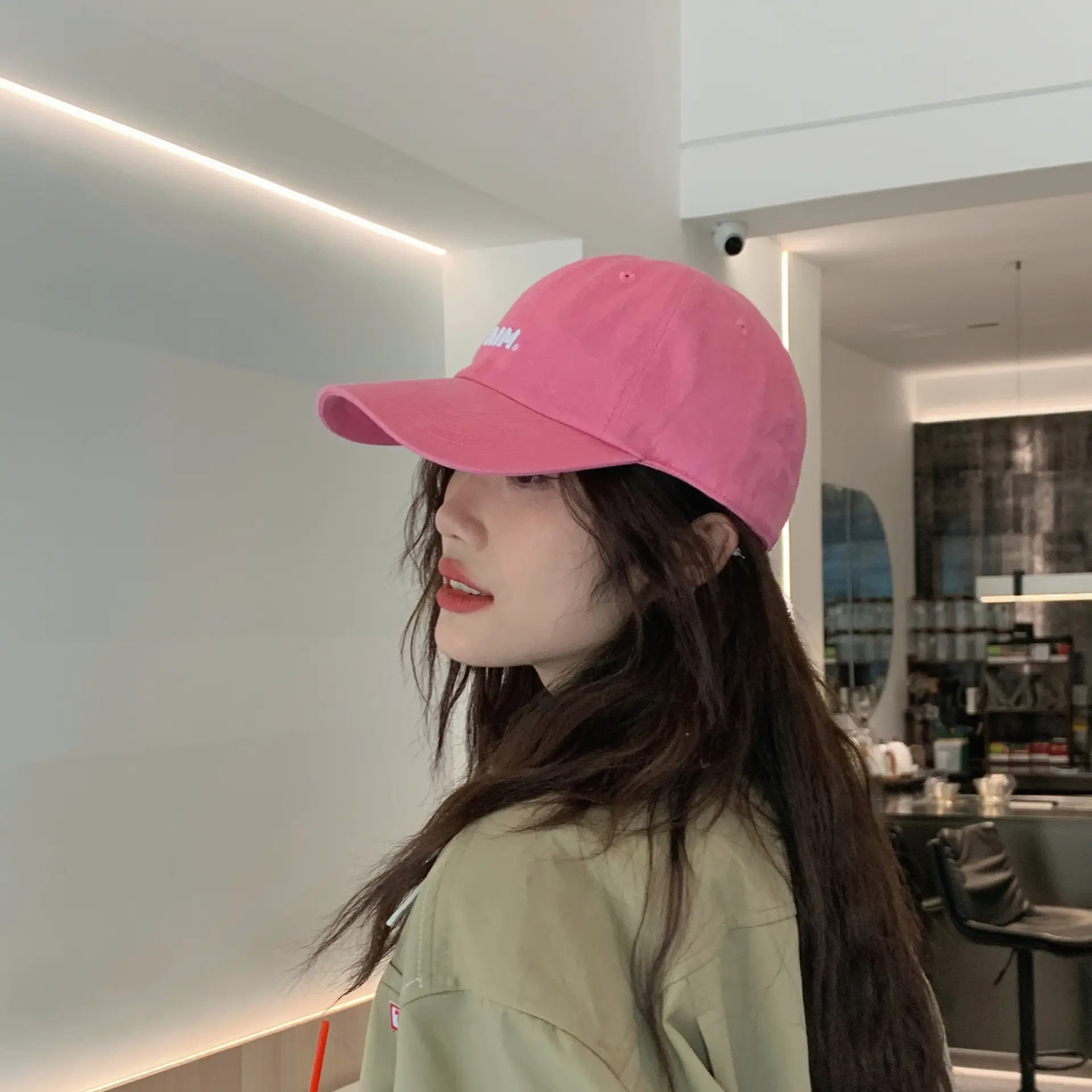 Soft Top Cap with Letter Embroidery for Women Spring Summer - Image 3
