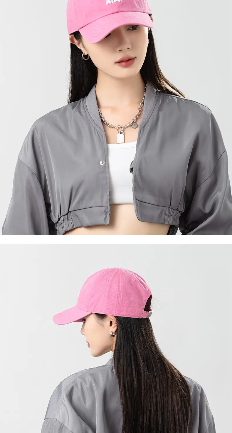 Soft Top Cap with Letter Embroidery for Women Spring Summer — feature 11
