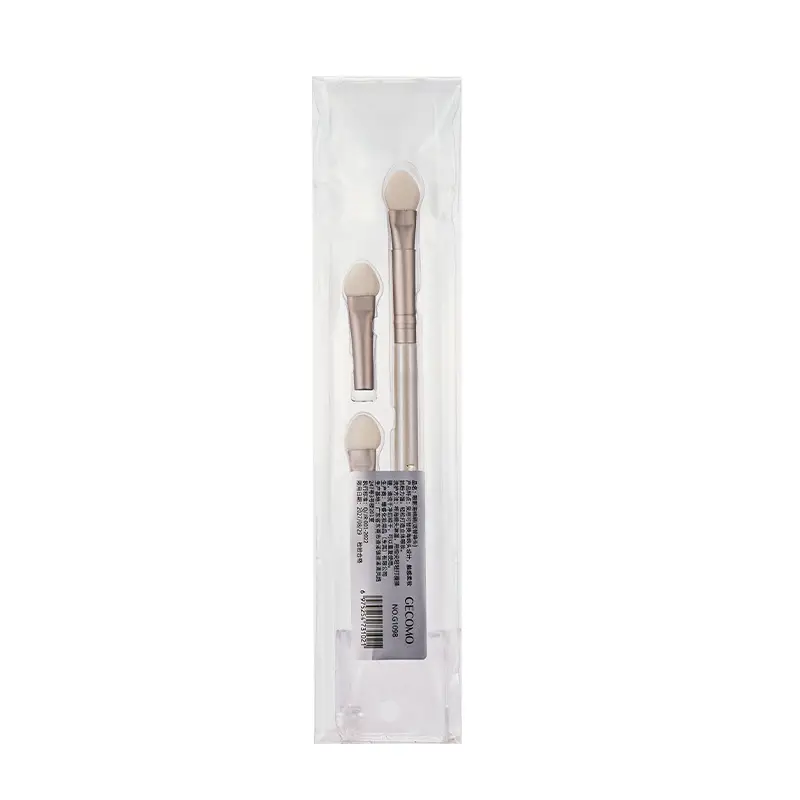 GECOMO 3-Piece Eye Shadow Brush Set with Replacement Head - Image 6