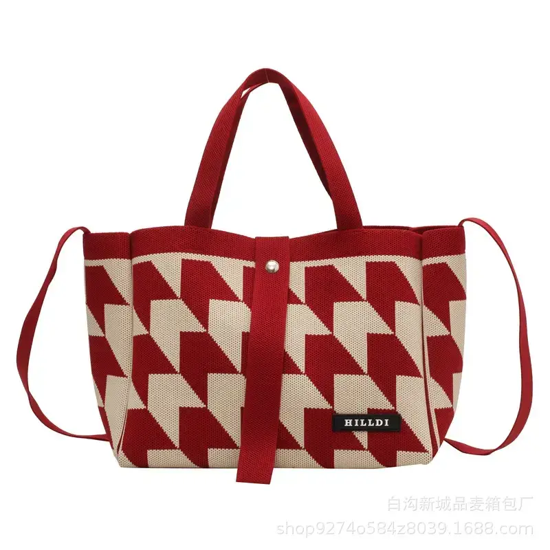 Women's Plaid Shoulder Crossbody Bag 2023 Summer - Image 7