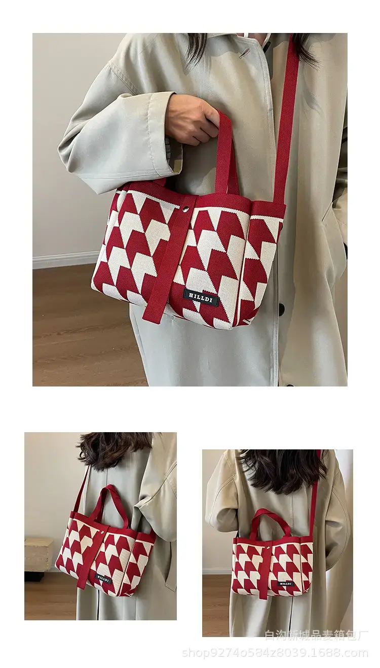 Women's Plaid Shoulder Crossbody Bag 2023 Summer — feature 10