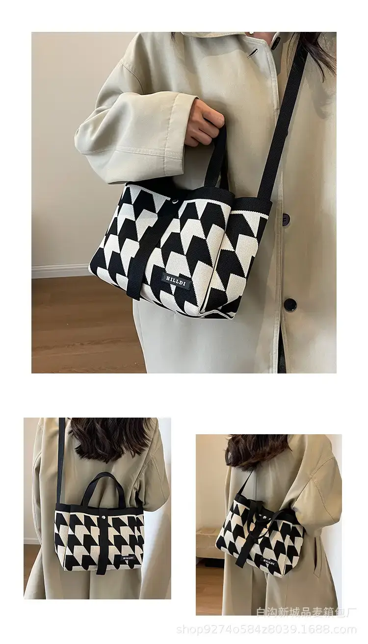 Women's Plaid Shoulder Crossbody Bag 2023 Summer — feature 9