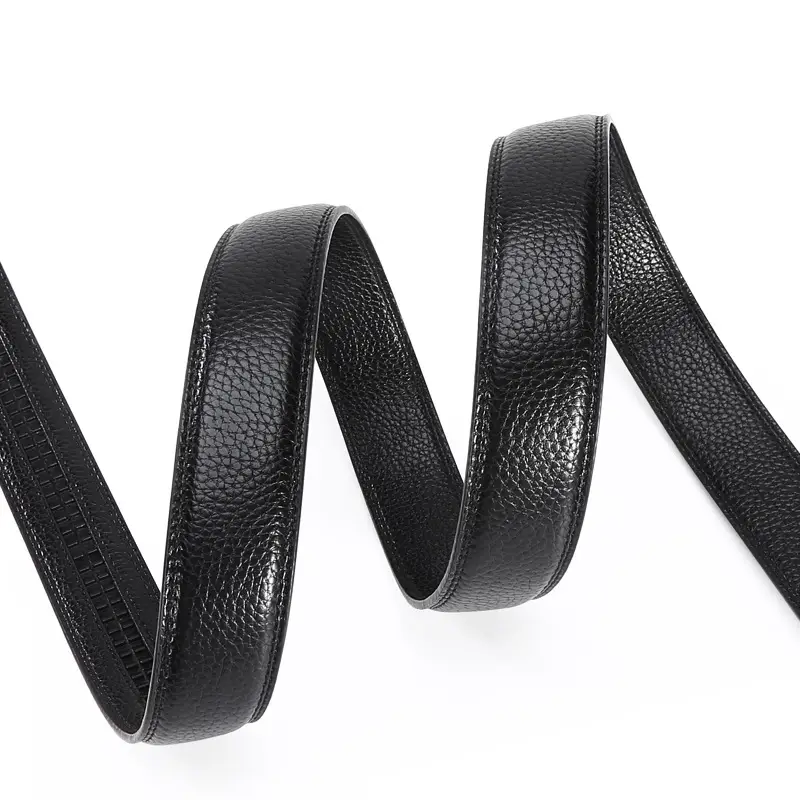 Men's Black High-End Automatic Buckle Belt - Image 17