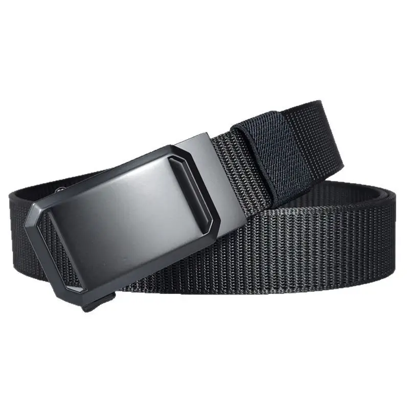 Men's F075 Tactical Belt Brown Nylon Automatic - Image 12