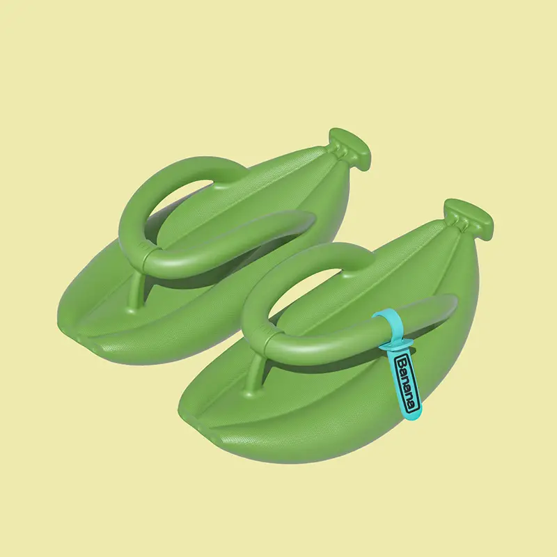 2025 Women's Black Banana Holder Flip Flops - Image 3