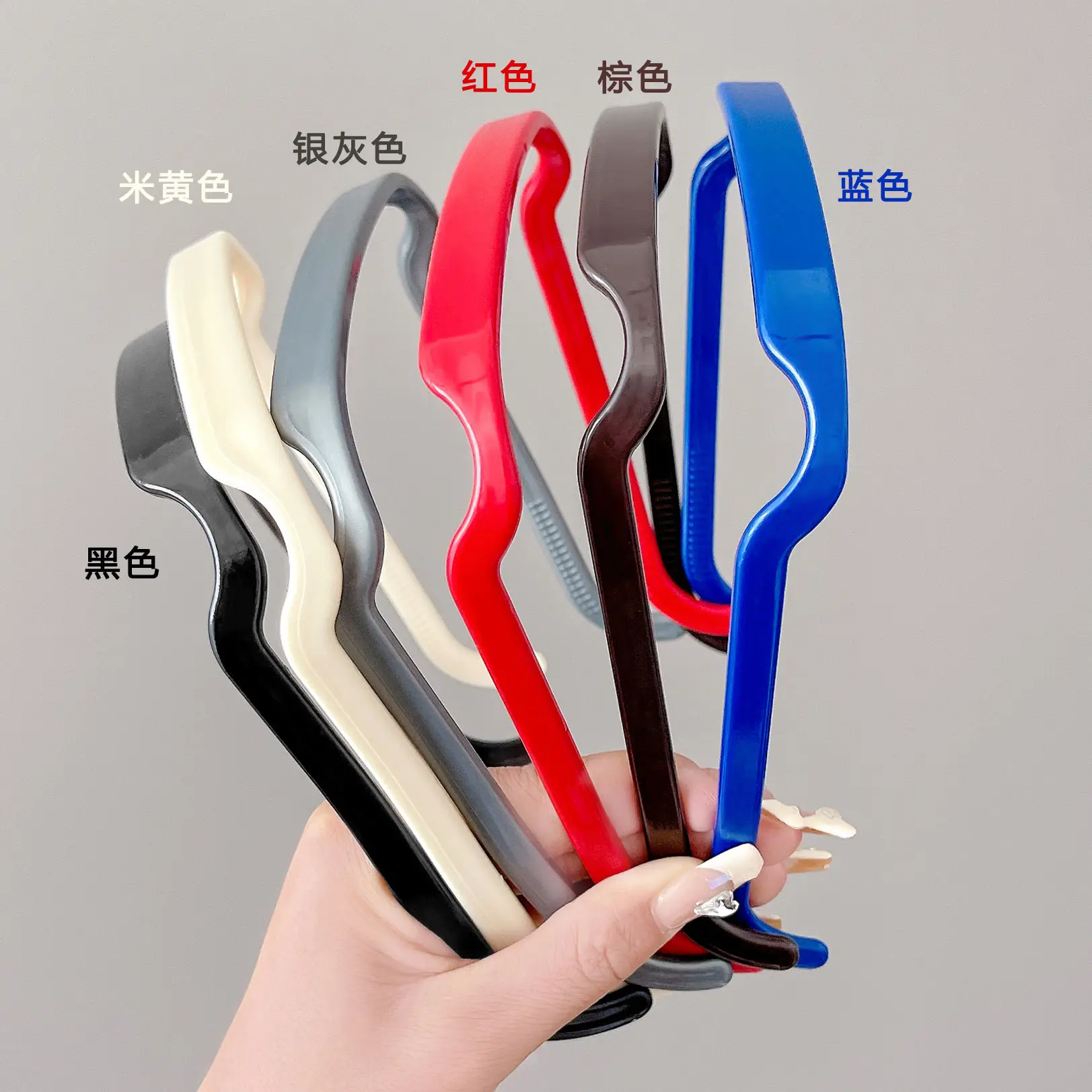 Square Eyelash Hair Pin for Women 7 Colors - Image 10
