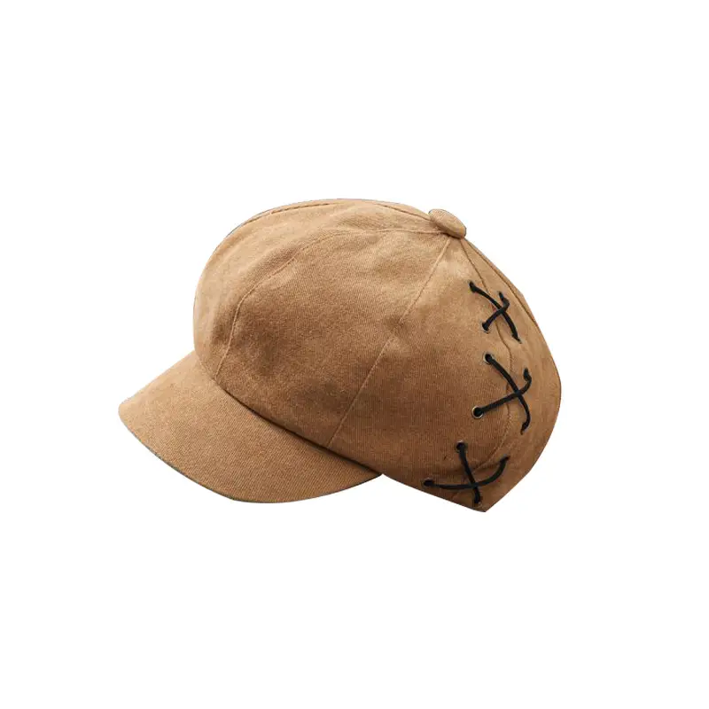 Women's Korean Style Stitched Cap for Spring Autumn - Image 8