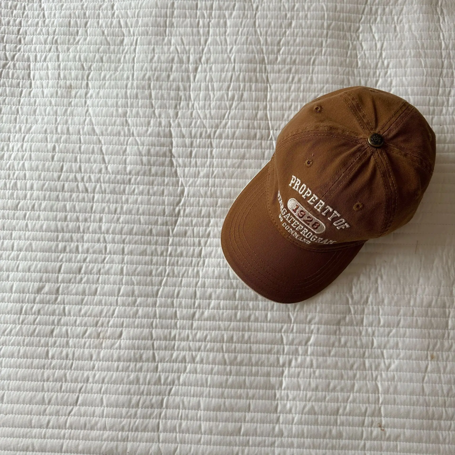 Pink Kids Alphabet Cap Spring Fall New Style Sun Hat - Image 6