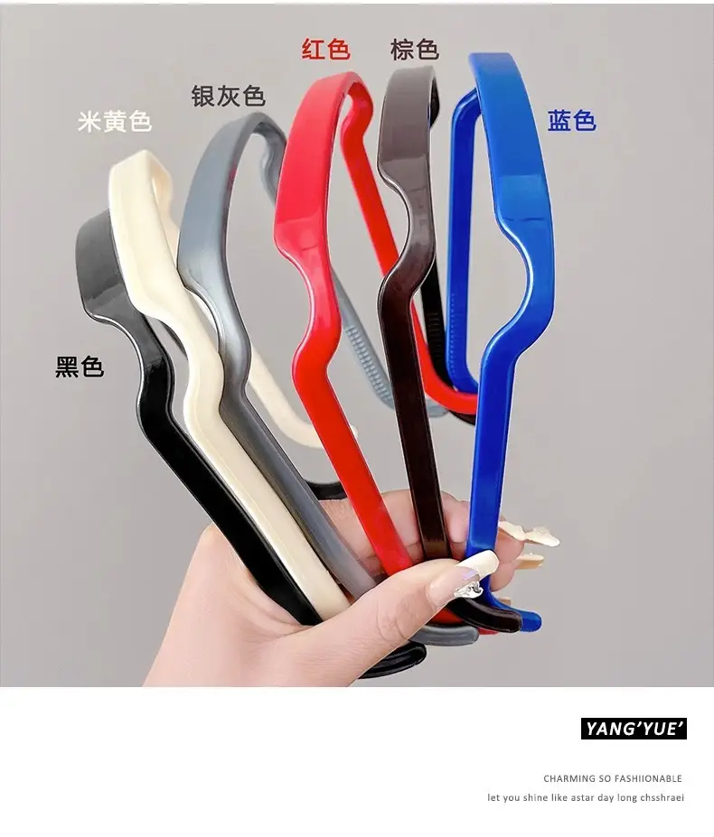 Square Sunglasses Headband with 7 Colors — feature 3