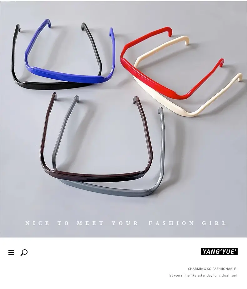 Square Sunglasses Headband with 7 Colors — feature 4