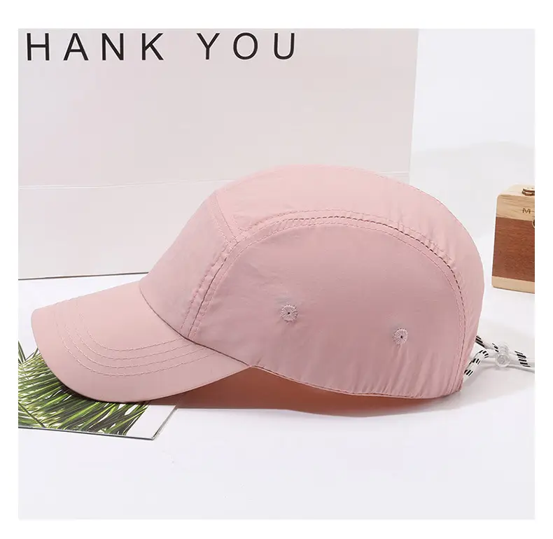 Pink Baseball Cap for Men Women Quick-Drying — feature 8