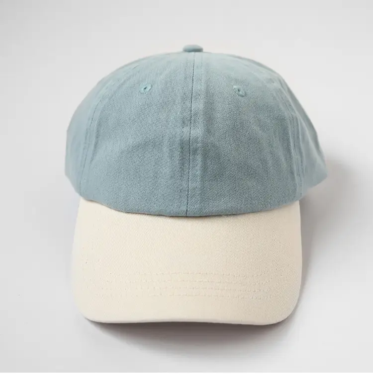 Black Korean Style Peaked Cap with Silver Buckle — feature 7