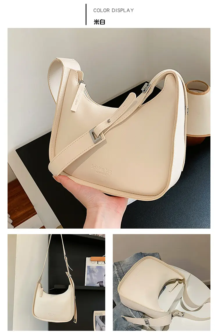 French Style Black Women's Shoulder Bag 2023 — feature 18