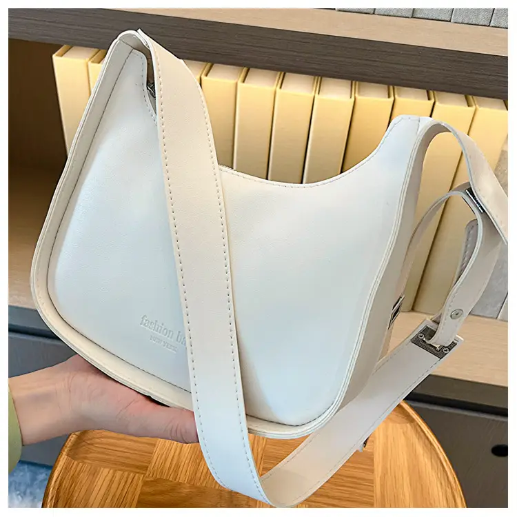 French Style Black Women's Shoulder Bag 2023 - Image 4