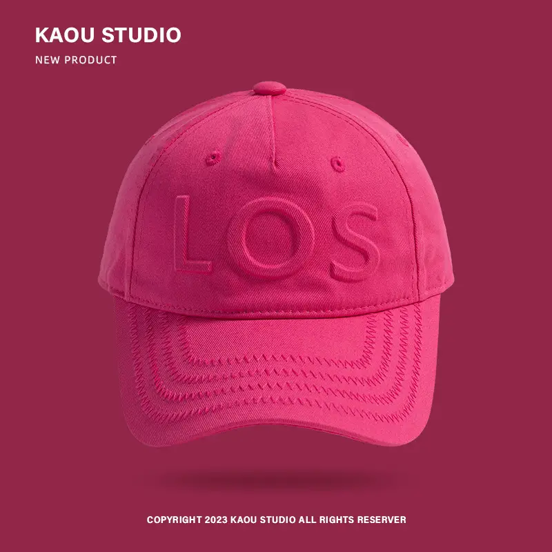 Kao Studio Black Embroidered Baseball Cap for Kids & Men - Image 2