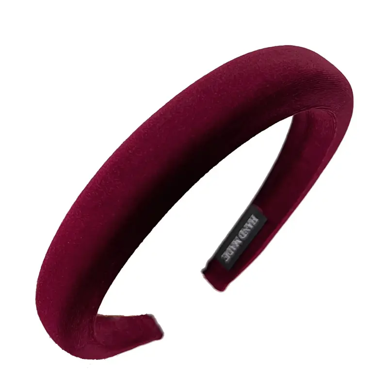 Korean Velvet Hair Bands for Women Solid Color