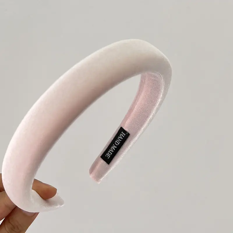 Korean Velvet Hair Bands for Women Solid Color — feature 12