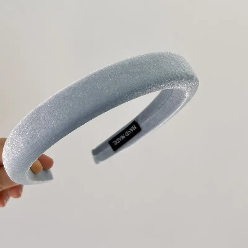 Korean Velvet Hair Bands for Women Solid Color