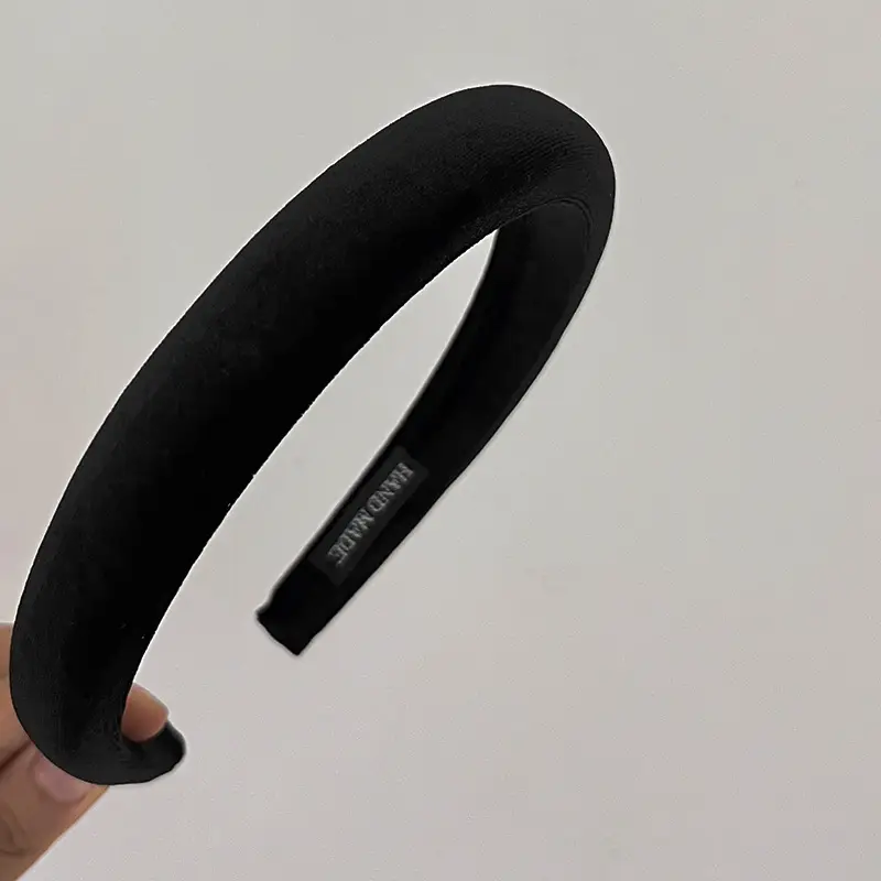 Korean Velvet Hair Bands for Women Solid Color