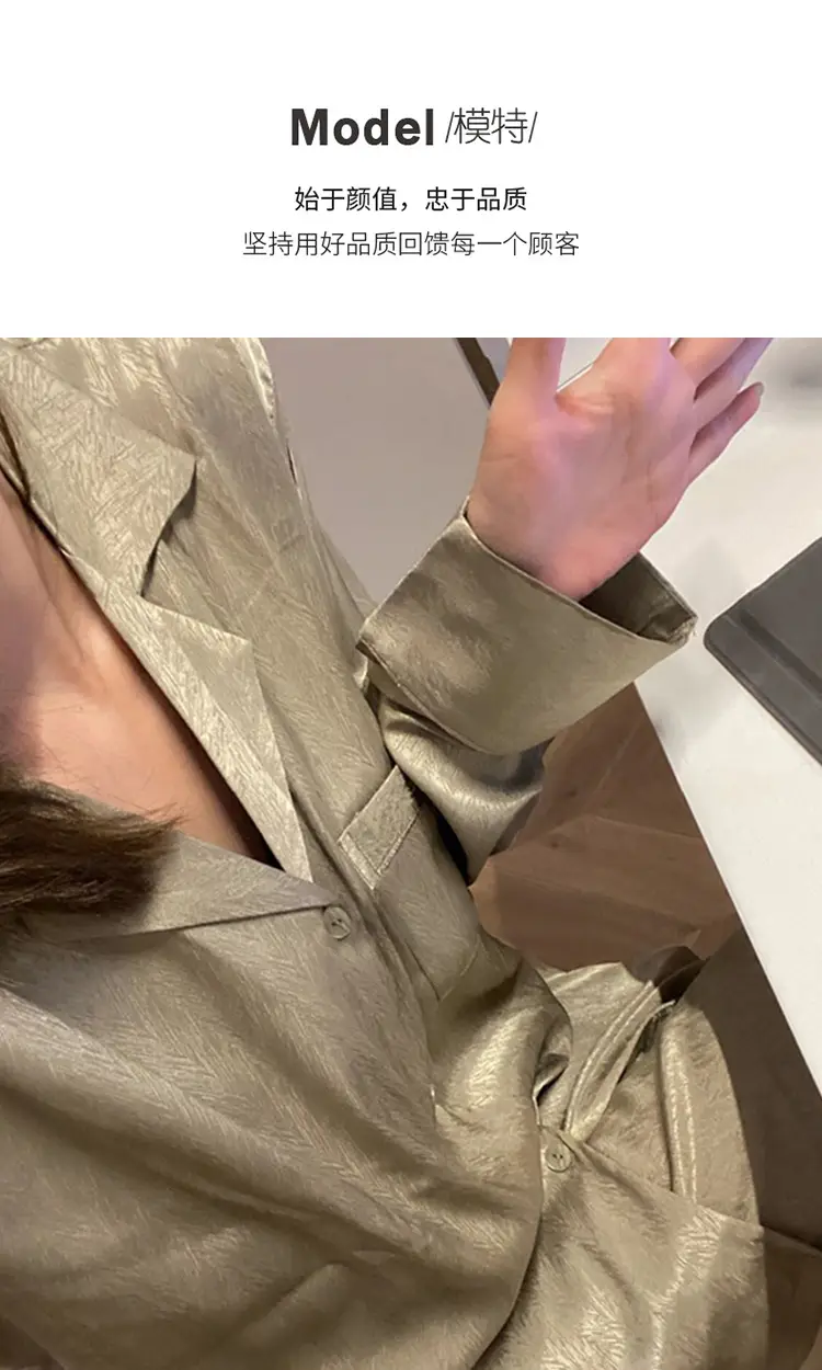 Ice Silk Pajamas for Women Spring & Fall Long-Sleeved Cute New Thin Silk Summer Ladies Ins Style Suit Home Clothes — feature 12