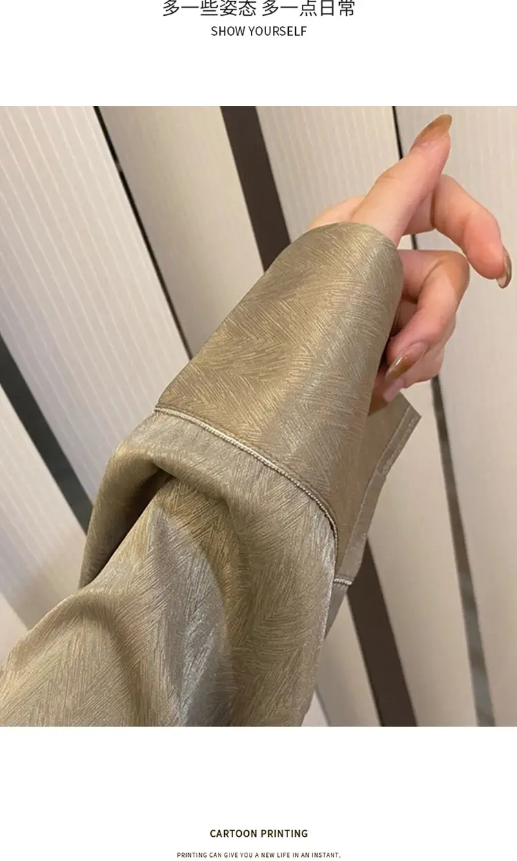 Ice Silk Pajamas for Women Spring & Fall Long-Sleeved Cute New Thin Silk Summer Ladies Ins Style Suit Home Clothes — feature 14