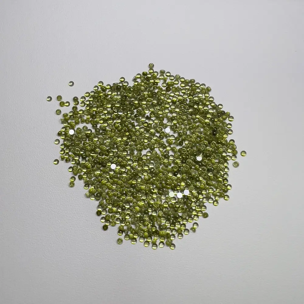 2mm Pink Olive Zircon Face Gems for Rings & Earrings - Image 2