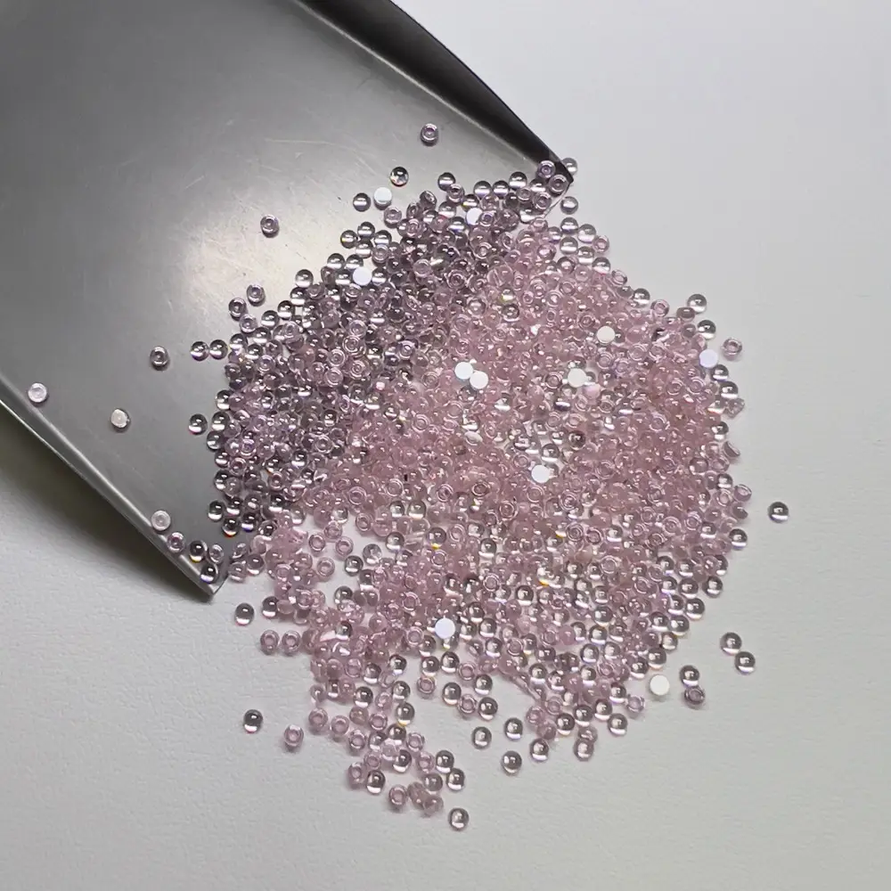 2mm Pink Olive Zircon Face Gems for Rings & Earrings - Image 5