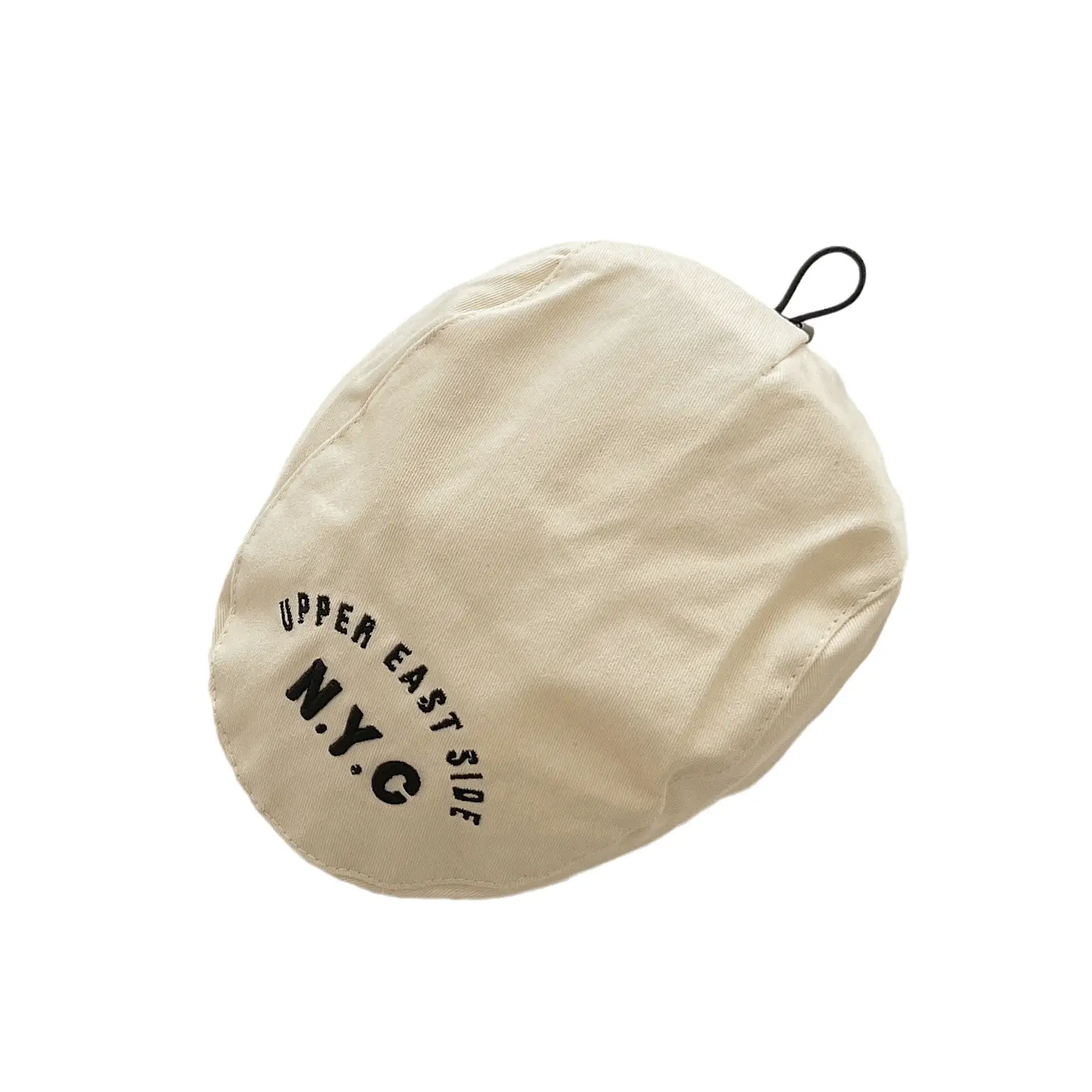 Kids Peaked Cap Black White All Season - Image 7