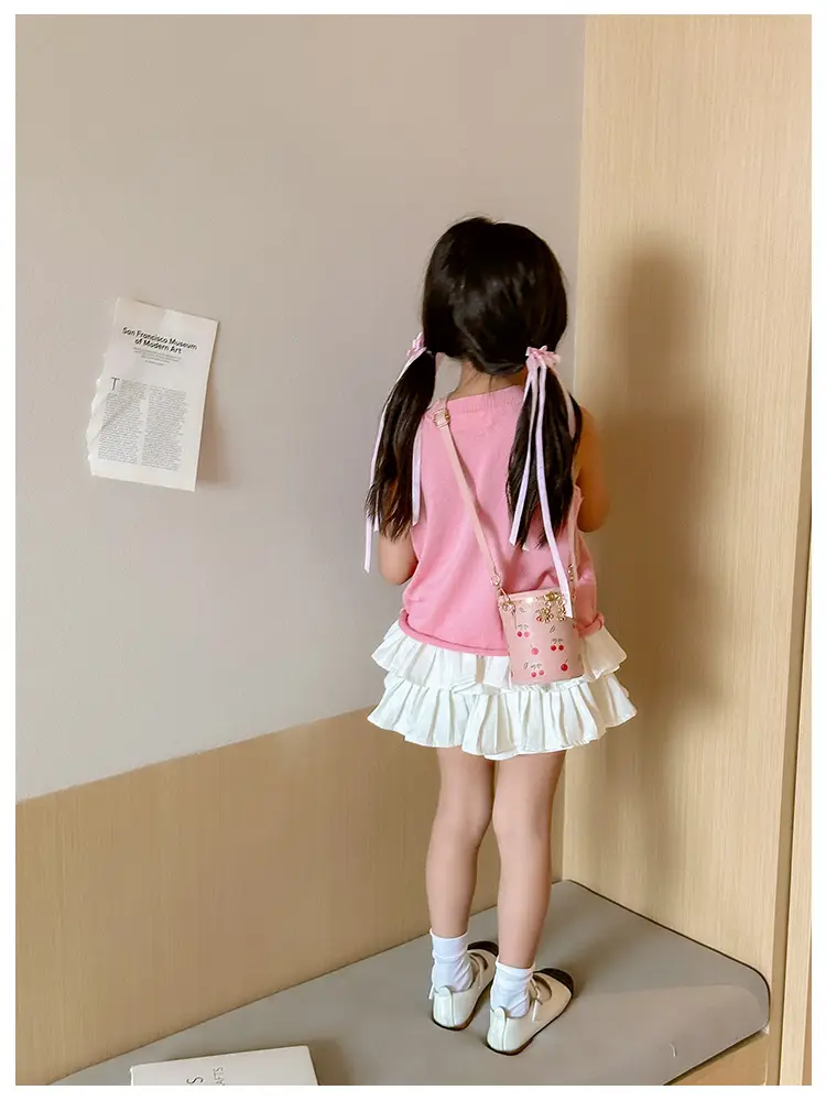 Pink Floral Crossbody Bag for Girls — feature 11