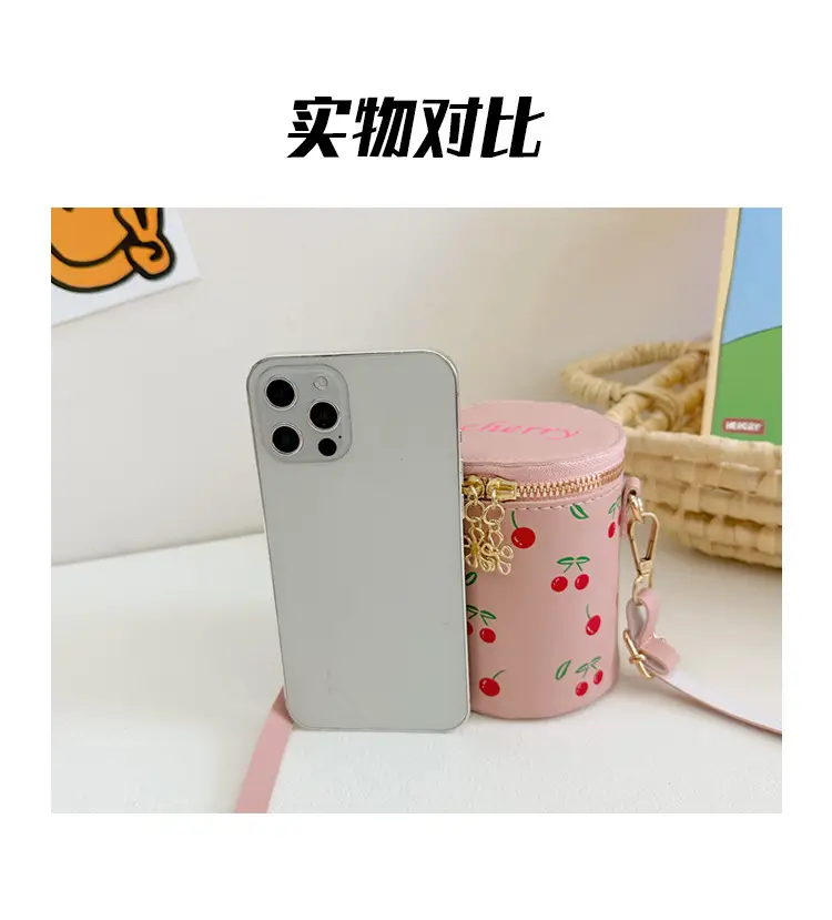 Pink Floral Crossbody Bag for Girls — feature 34