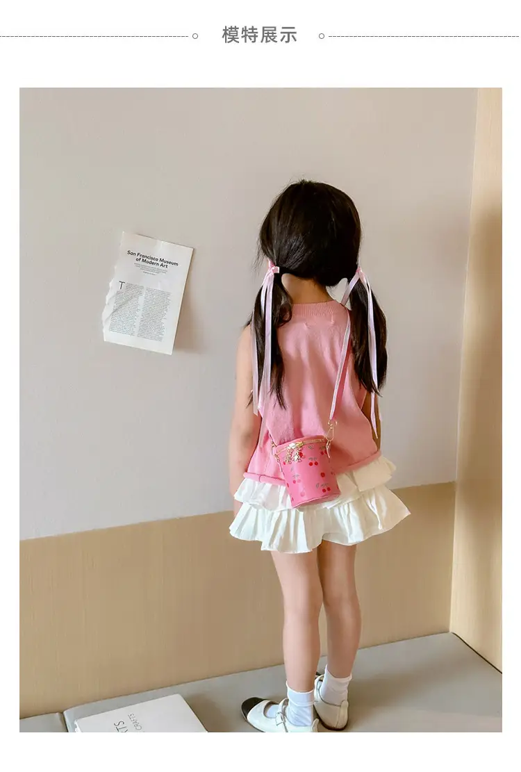 Pink Floral Crossbody Bag for Girls — feature 5