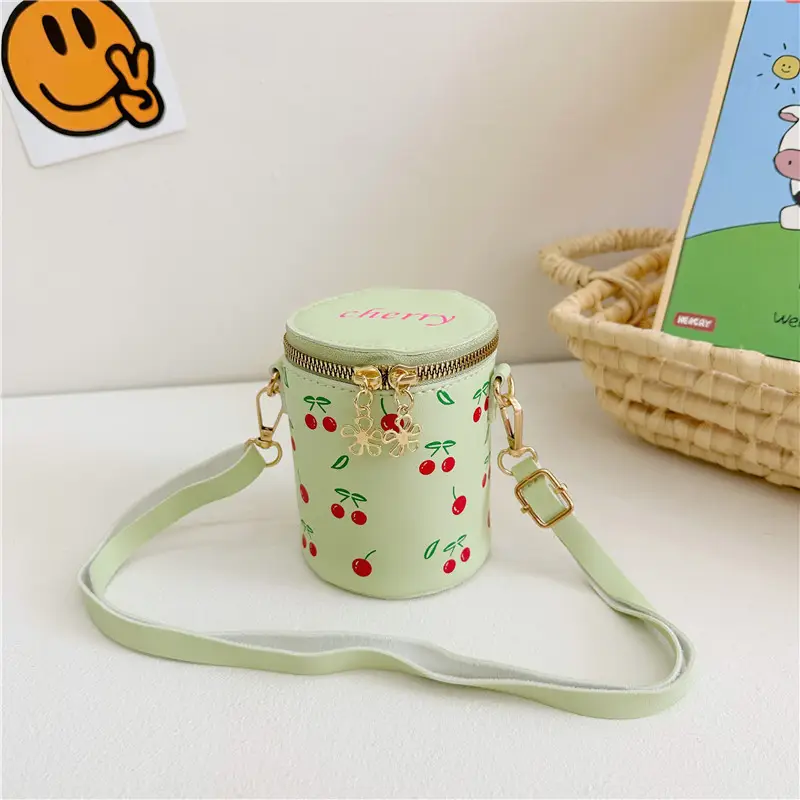 Pink Floral Crossbody Bag for Girls - Image 3