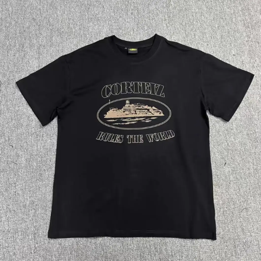 Men White Corteiz Alcatraz Sailing Top T-Shirt