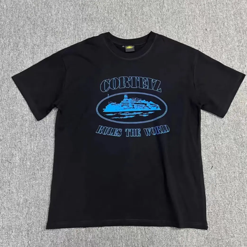 Men White Corteiz Alcatraz Sailing Top T-Shirt
