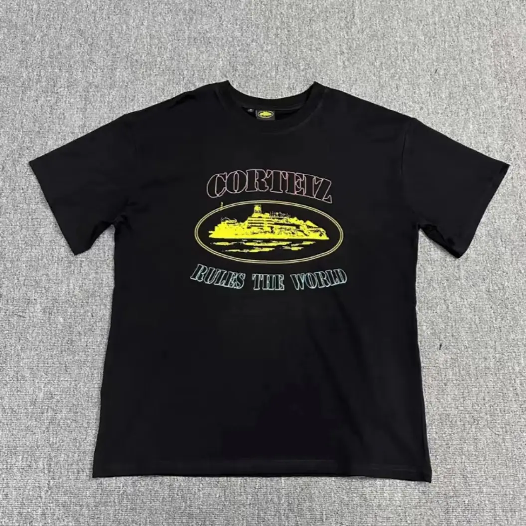 Men White Corteiz Alcatraz Sailing Top T-Shirt