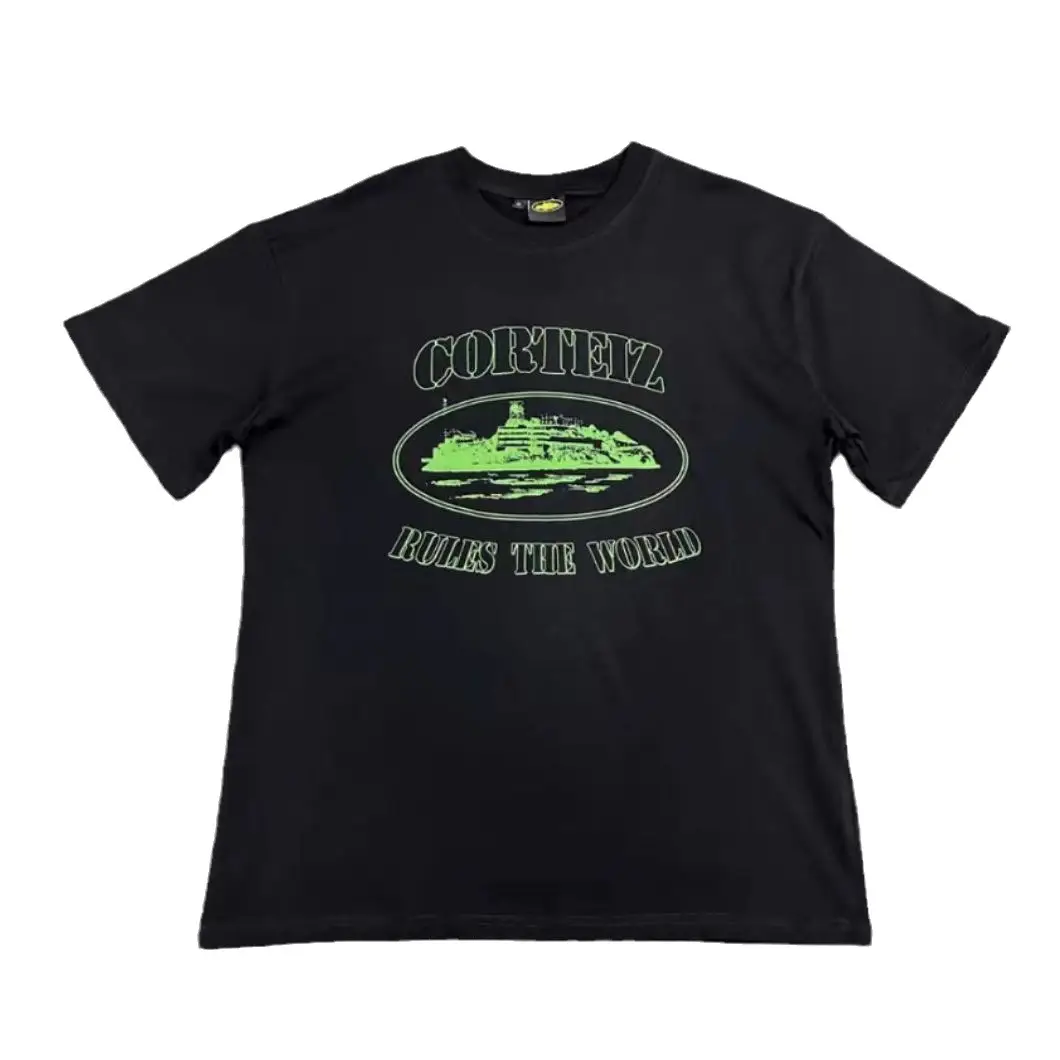 Men White Corteiz Alcatraz Sailing Top T-Shirt