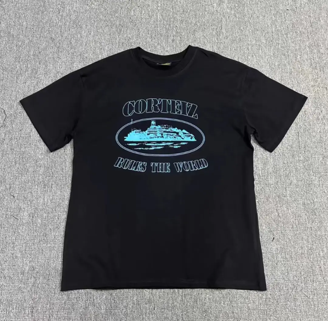 Men White Corteiz Alcatraz Sailing Top T-Shirt — feature 4