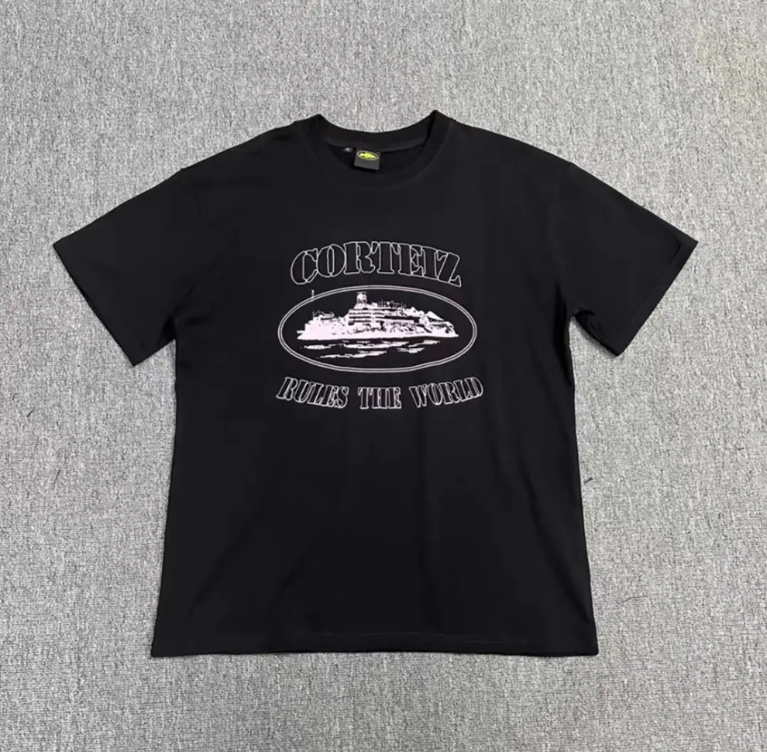 Men White Corteiz Alcatraz Sailing Top T-Shirt
