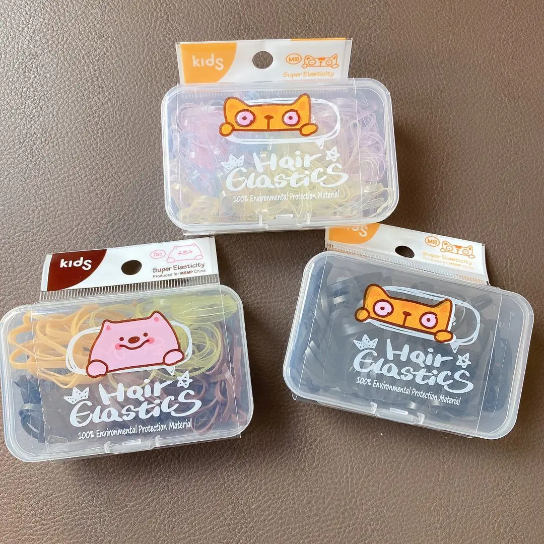 Cute Candy Hair Ties for Kids in Box — feature 2