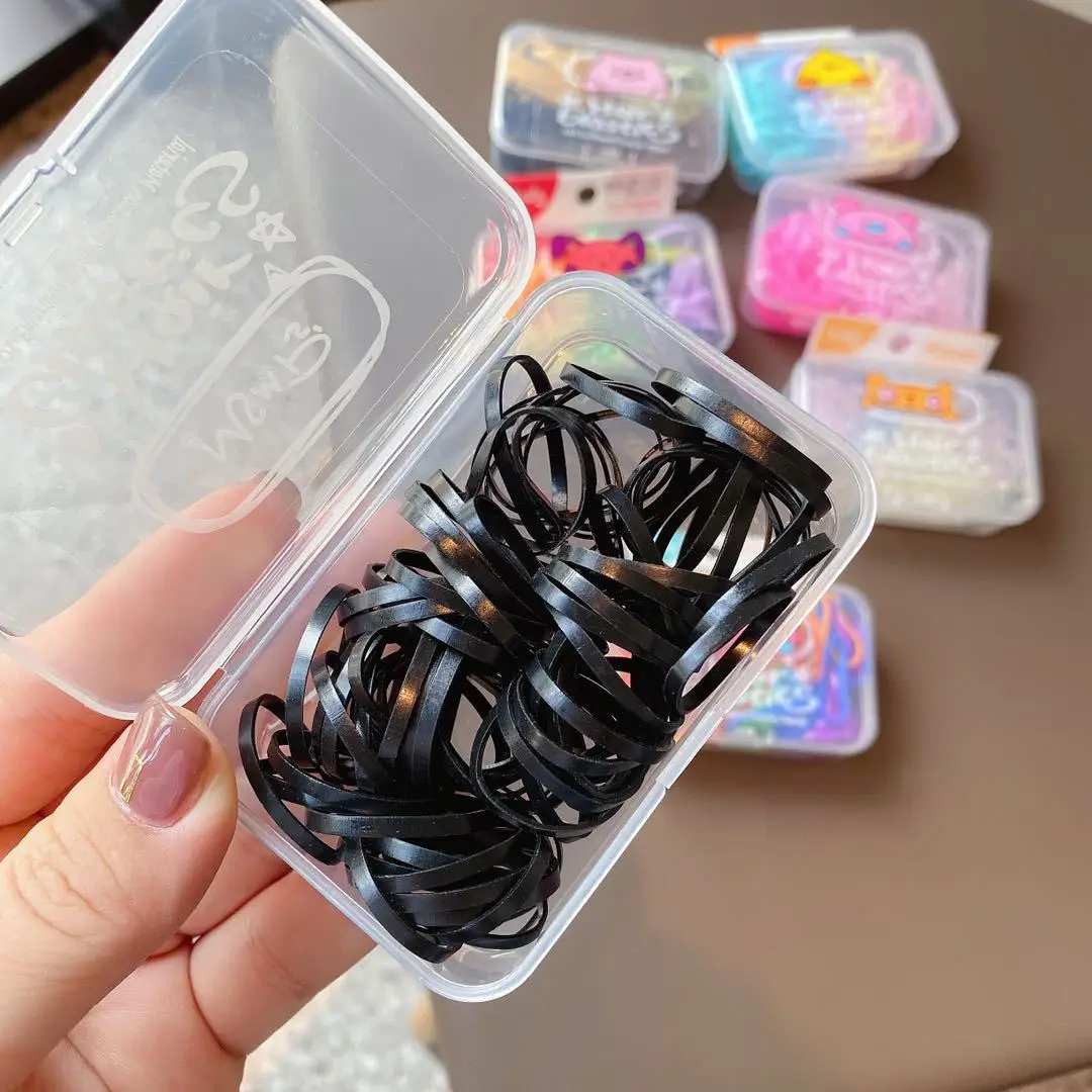 Cute Candy Hair Ties for Kids in Box — feature 6