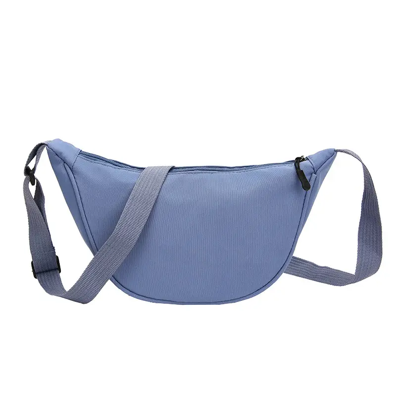 Black Nylon Crossbody Bag for Women Lightweight Small Shoulder Bag - Image 13