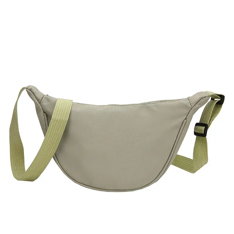 Black Nylon Crossbody Bag for Women Lightweight Small Shoulder Bag - Image 6