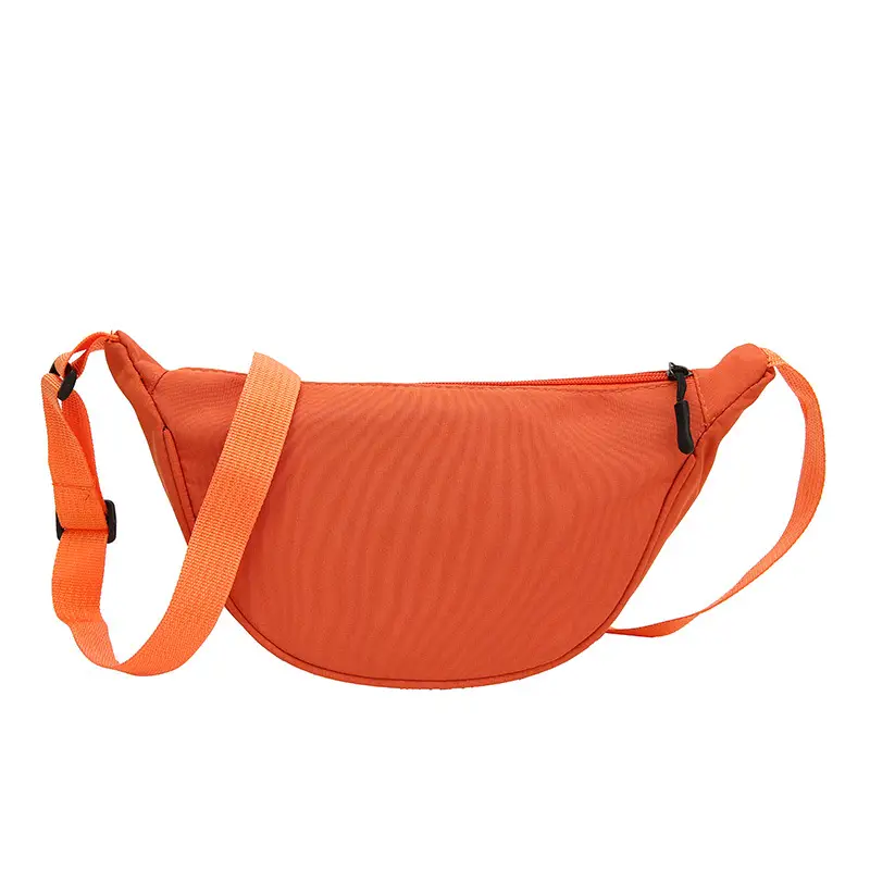 Black Nylon Crossbody Bag for Women Lightweight Small Shoulder Bag - Image 7
